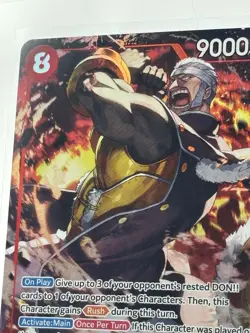 One Piece Krieg OP15-008 SR Rush Character Regular 9000 Power Card - Image 2