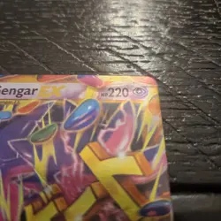 Pokemon M Gengar EX Mega Secret Rare Holo XY Phantom Forces 121/119 Card - Image 3