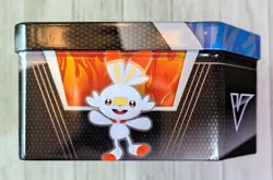 Pokemon Tin Box with Assorted Reverse-Holo And Non-Holo Cards - Image 5