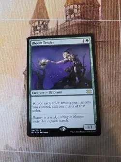 Bloom Tender Double Masters 2022 NM Green Rare MAGIC THE GATHERING CARD Mtg - Image 1