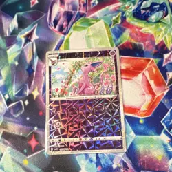 Pokemon TCG Espeon 089/091 Paldean Fates Shiny Rare Holo Chinese Card - Image 1