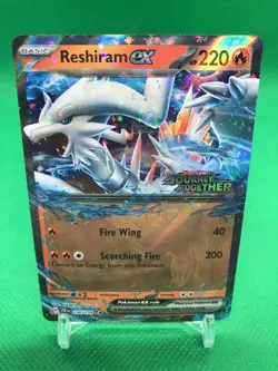 Reshiram ex (Journey Together Stamped) 030/159 Miscellaneous Cards & Products... - Image 1