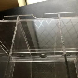 Card Pack Dispenser 3 Slot Trading Card Storage Box Organizer OPEN BOX - Image 3