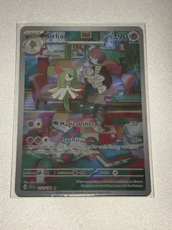 Pokemon Kirlia & Pikachu Holo Cards SV1V 212/198 SVP 088 2023 Lot - Image 1