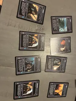 1999 Decipher Star Wars CCG Endor 80 Card Lot 1 Foil No Dupes - Image 2