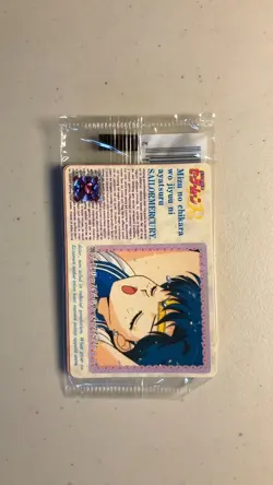 One Sealed Vintage Pack x7 Cards 1993 - 1995 Sailor Moon Carddass Bandai - 142 - Image 1