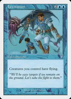 Levitation 1x MtG Seventh Edition 7th SP/NM - Image 1