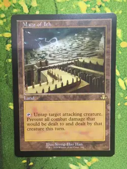 Maze of Ith Retro Frame Dominaria Remastered 398 NM - Image 1