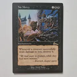 1x MP No Mercy Urza's Legacy ULG Magic Gathering MtG Commander EDH Enchantment - Image 1