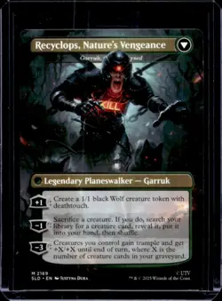 Magic The Gathering MTG Recyclops, Eco-friendly Borderless Foil #2169 - Image 2