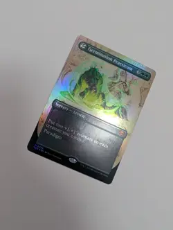 MTG - Germination Practicum (Borderless Foil) - Secrets of Strixhaven NM/M Cond - Image 2
