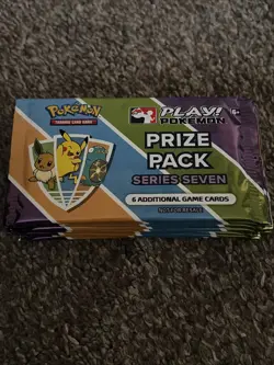 Pokemon Prize Pack Series 7 Sealed Lot Play! League 10 Packs - Image 1