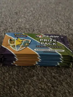 Pokemon Prize Pack Series 7 Sealed Lot Play! League 10 Packs - Image 2