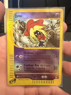 Pokemon 2002 Aquapolis 18/147 Jynx Reverse Holo Rare - Image 1
