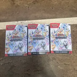 Pokemon TCG: Prismatic Evolutions Booster Bundle 3X ✅ New & Sealed Fast Delivery - Image 2