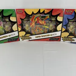 Pokemon Mega Evolution Ascended Heroes Ex Box Set of 3 Factory Sealed - Image 3