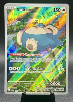 Snorlax SVP051 Black Star Promo Pokemon Card NM/M - Image 1