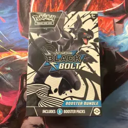 Pokemon TCG Scarlet Violet Black Bolt Booster Bundle - Image 1
