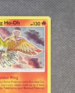 Shining Ho-Oh SM70 Holo Rare 2017 Sun Moon Shining Legends ETB Promo Pokemon NM - Image 4