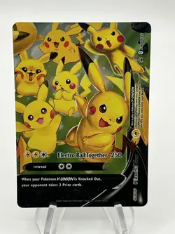 x1 Pikachu V-Union - SWSH142 - SWSH Black Star Promos Pokemon Pokemon Promos - Image 1