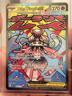 Pokemon TCG Mega Diancie EX 267/217 Mega Attack Rare From Ascended heros NM - Image 1