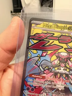 Pokemon TCG Mega Diancie EX 267/217 Mega Attack Rare From Ascended heros NM - Image 3