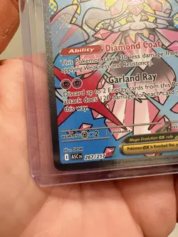 Pokemon TCG Mega Diancie EX 267/217 Mega Attack Rare From Ascended heros NM - Image 4