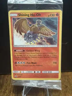 Shining Ho-Oh - SM70 Holo Promo Sun & Moon Promo Pokemon Near Mint - Image 1
