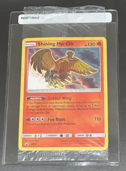 Shining Ho-Oh SM70 Black Star Promo - Hidden Fates Pokemon - Image 1