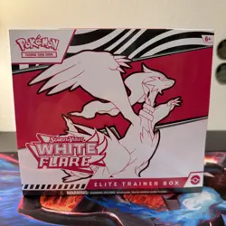 Pokemon TCG Scarlet & Violet White Flare Elite Trainer Box ETB NEW SEALED - Image 1