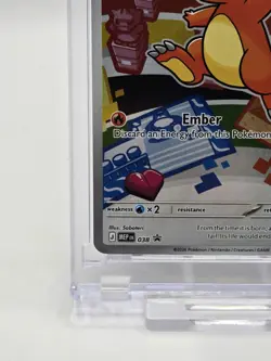 Charmander MEP 038 Pokemon First Partner Illustration Black Star Promo - Image 5