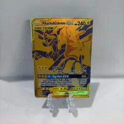 Pokemon Pikachu & Zekrom GX Tag Team SM248 Promo - Image 1