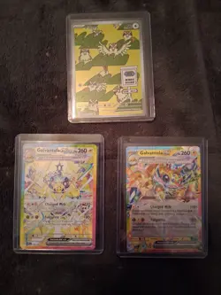 Pokemon TCG OBF Secret Rare Galvantula ex & Pidgey Holo Lot English 2023 - Image 1