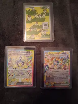 Pokemon TCG OBF Secret Rare Galvantula ex & Pidgey Holo Lot English 2023 - Image 2