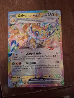 Pokemon TCG OBF Secret Rare Galvantula ex & Pidgey Holo Lot English 2023 - Image 4