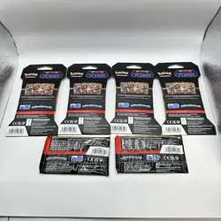 Pokemon TCG Mega Evolution Phantasmal Flames Booster Pack Lot - 6 Sealed Packs - Image 3