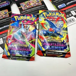 Pokemon TCG Mega Evolution Phantasmal Flames Booster Pack Lot - 6 Sealed Packs - Image 4