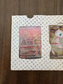 Pokemon TCG 151 UPC Promo Set Mew 053, Mewtwo 052, Metal Mew 205 SEALED - Image 2