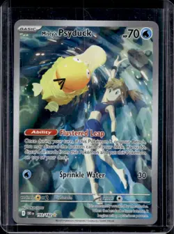 2025 Pokemon Destined Rivals Misty's Psyduck Full Art #193/182 - Image 1