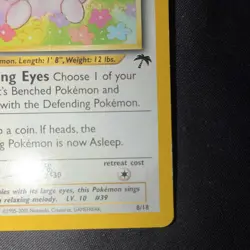 Pokemon Jigglypuff Promo Basic Southern Islands Regular 08/18 2001 Fukuyama - Image 2