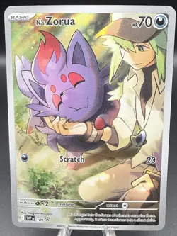 Pokemon Scarlet & Violet Promo 189 N’s Zorua Black Star Promo - Image 1