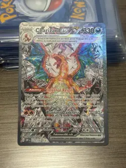 Pokemon Charizard ex 223/197 Obsidian Flames Special Illustration Rare Holo 330 - Image 1