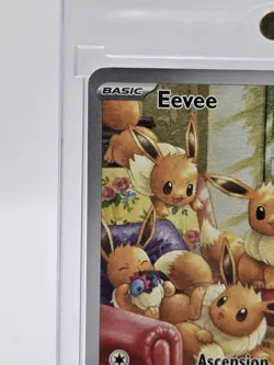 Pokemon Eevee 188/167 Sv06: Twilight Masquerade Holo Illustration Rare Full Art - Image 2