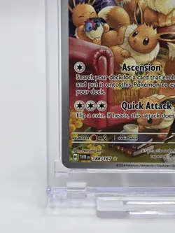 Pokemon Eevee 188/167 Sv06: Twilight Masquerade Holo Illustration Rare Full Art - Image 5
