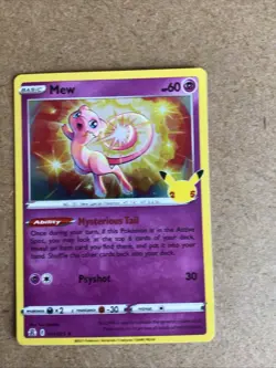Pokemon: Mew 011/025 Celebrations NM/M - Image 1