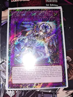 YUGIOH! Dominus Impulse (Platinum Secret Rare) 1st Edition NM - Image 1