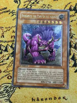 Yugioh Behemoth the King of All Animals FET-EN014 Ultimate 1st Edition NM - Image 1