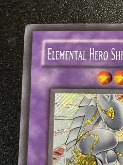 Elemental HERO Shining Flare Wingman CT03-EN004 Secret Rare Vintage Yugioh LP - Image 2