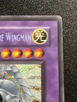 Elemental HERO Shining Flare Wingman CT03-EN004 Secret Rare Vintage Yugioh LP - Image 3