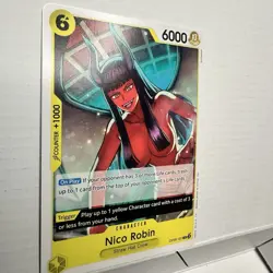 One Piece card, Nico Robin, straw hat crew, OP09-107, R, (Nikihayashi) Tag Nami - Image 2